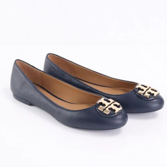 Tory Burch Shoes - Tory Burch Claire Ballet Flat in Bright Navy